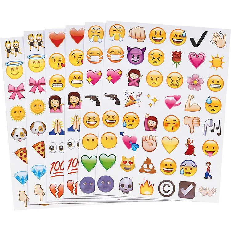Emoji Sticker Sheet