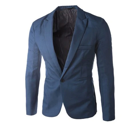 Men's Single Button Sports Blazer
