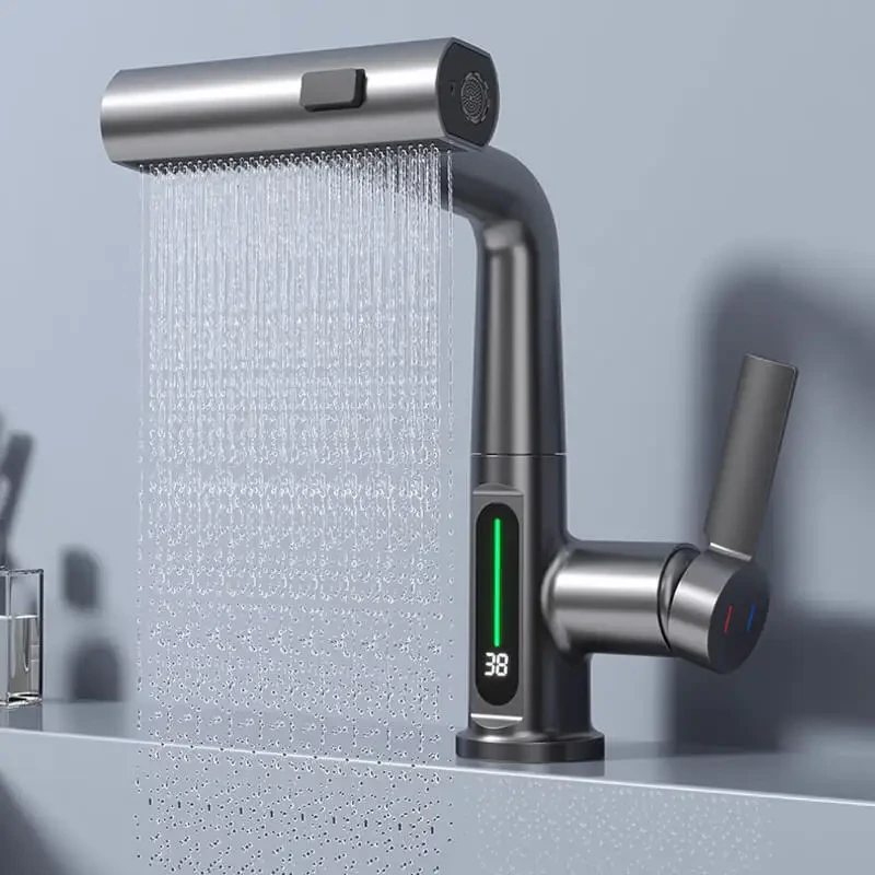 Digital Waterfall Faucet