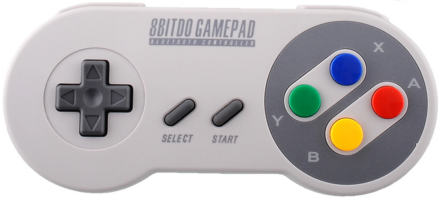 Retro Nintendo Style Bluetooth Smartphone Gamepad