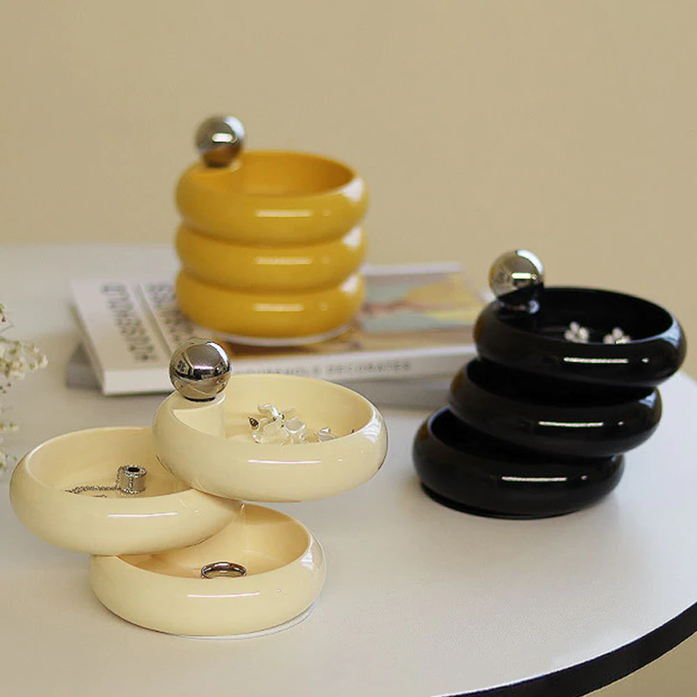 Rotating Jewelry Storage Box