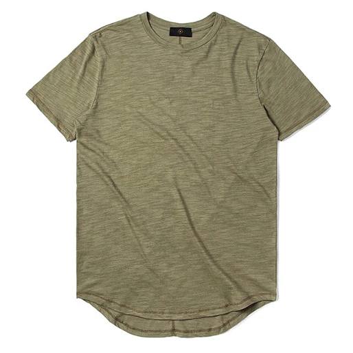 Curved Hem Bamboo Tee