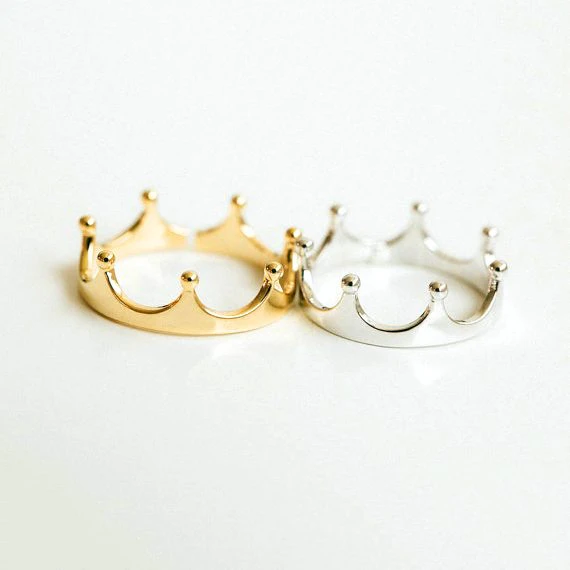 Crown Stacker Ring