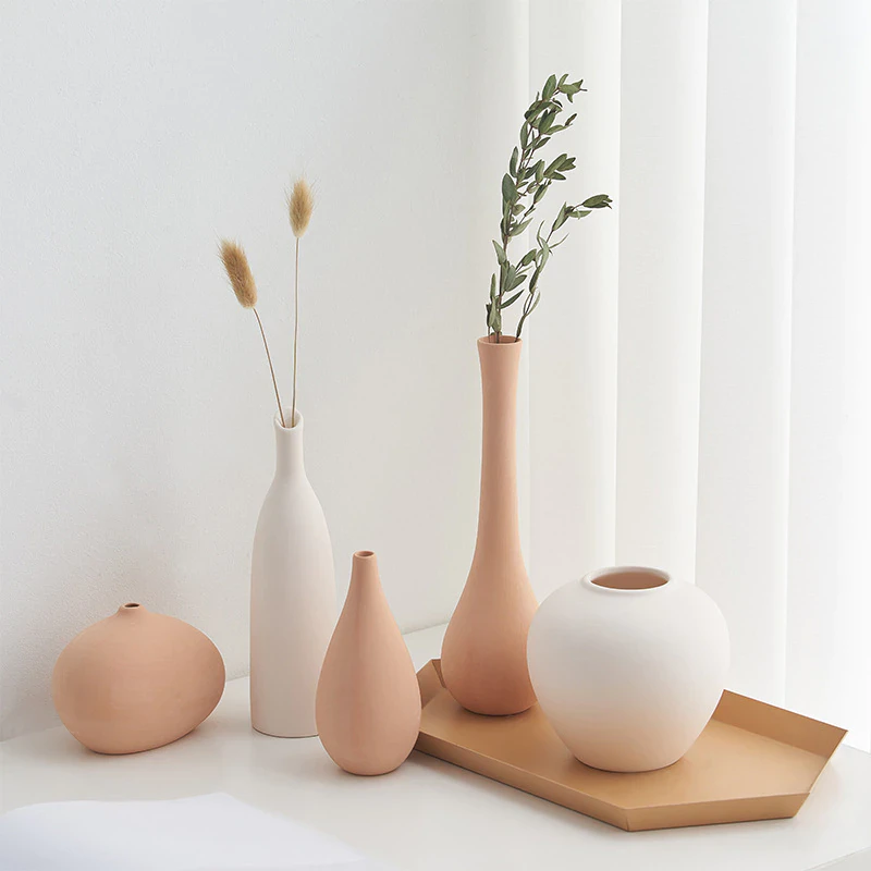 Neutral Ceramic Vases
