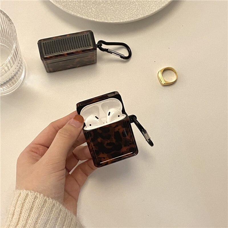 Leopard Print Airpod Case