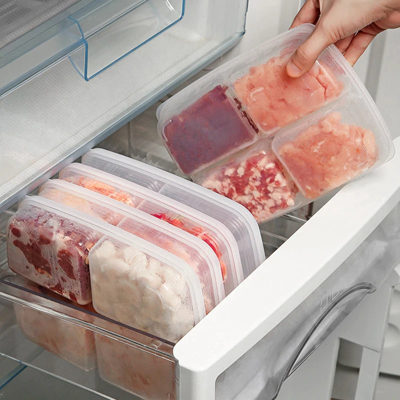 Quad Compartment Freezer Container
