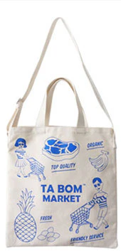 Art Print Canvas Tote