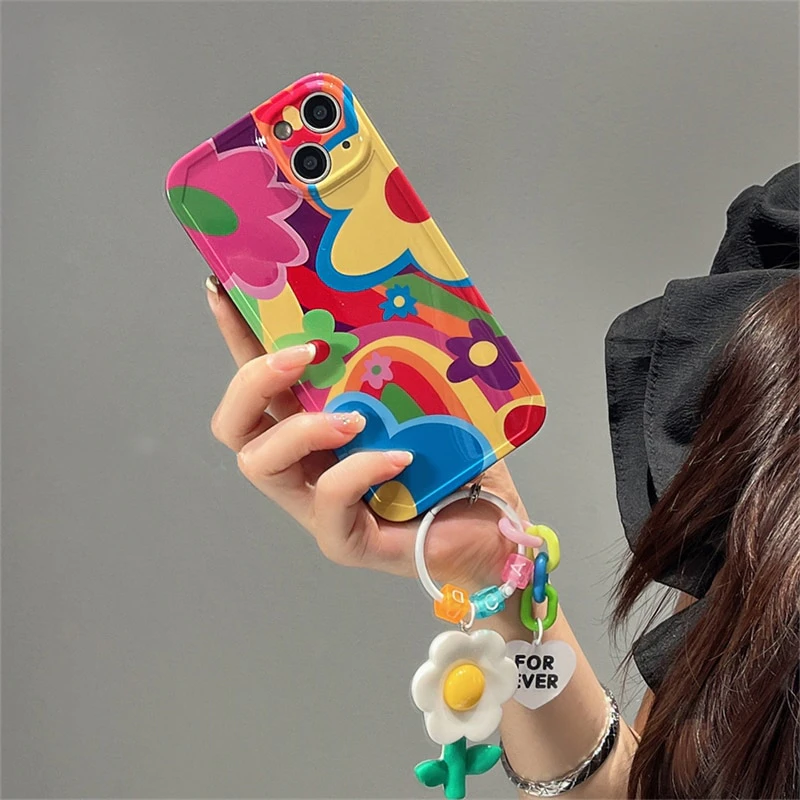 Flower Pendant iPhone Case