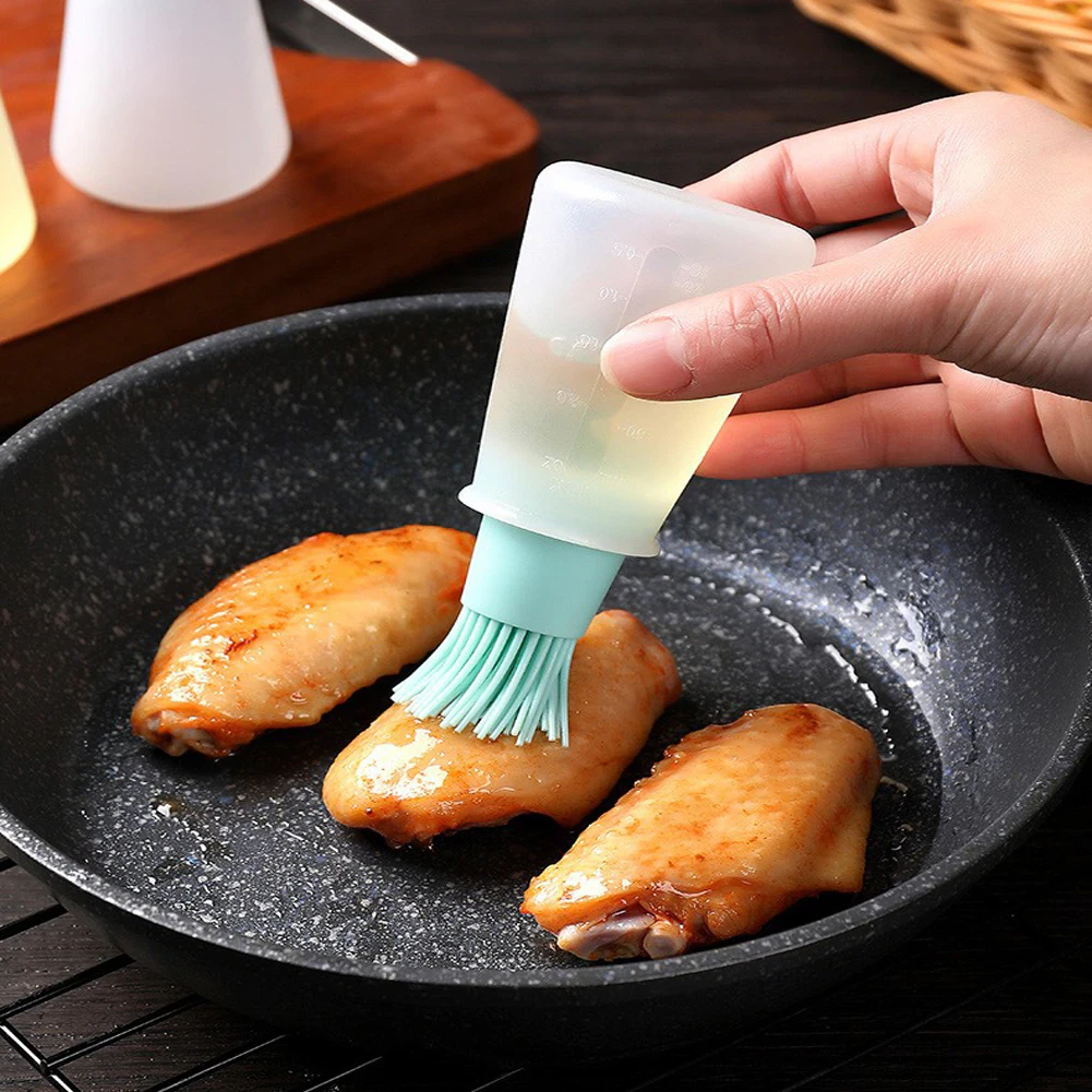 Silicone Oil Dispenser & Brush