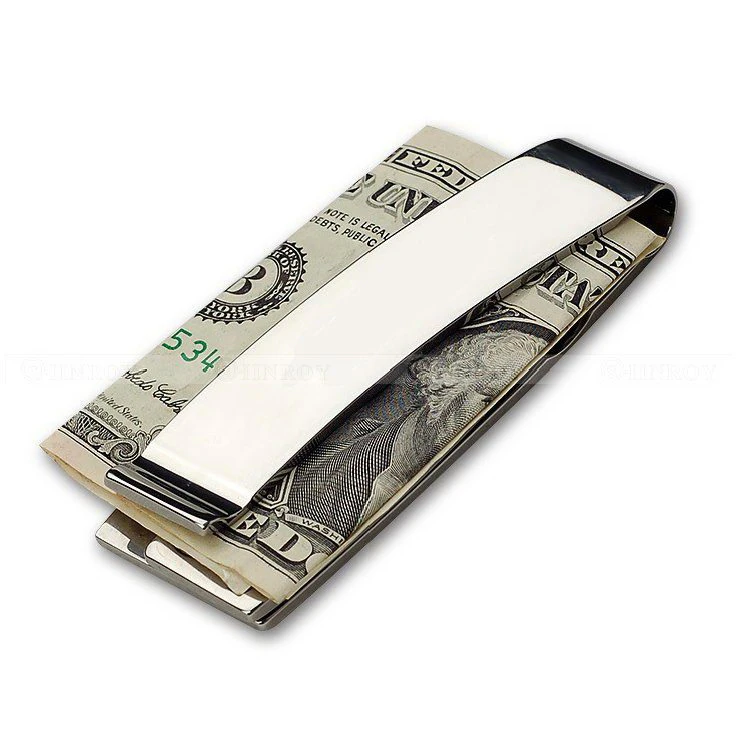 Stainless Steel Folding Knife Money Clip