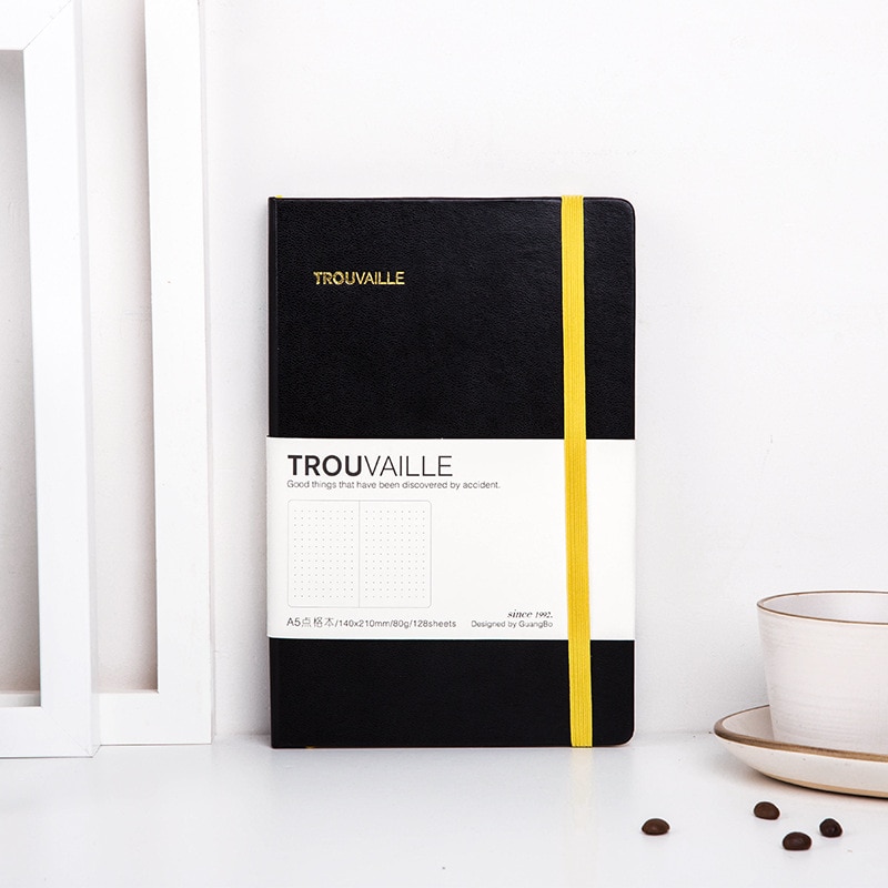 Trouvaille Hardcover Dotted Notebook