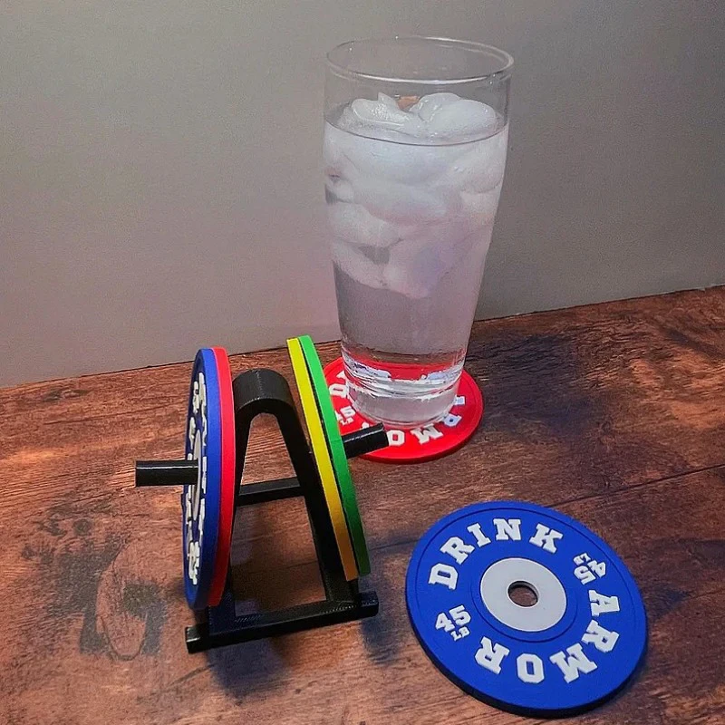 Bumper Plate Coasters