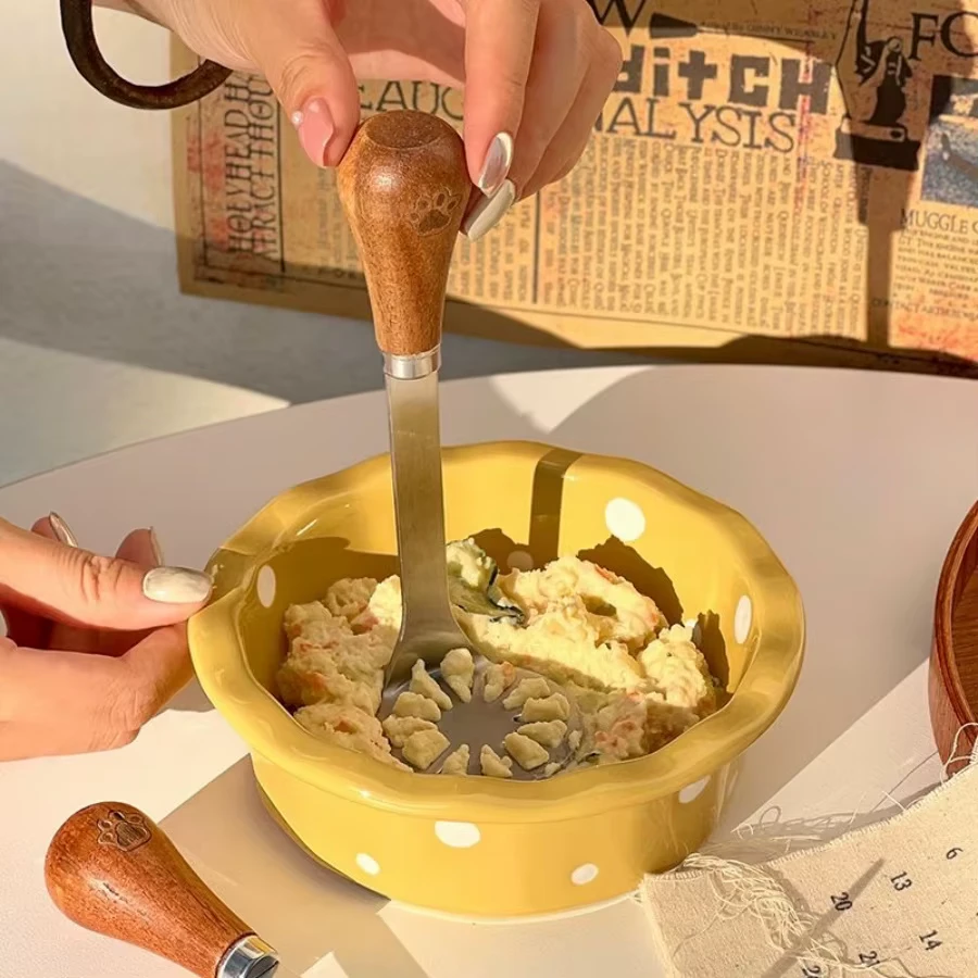 Wooden Handle Masher