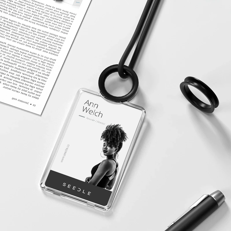 Minimalist ID Badge Lanyard