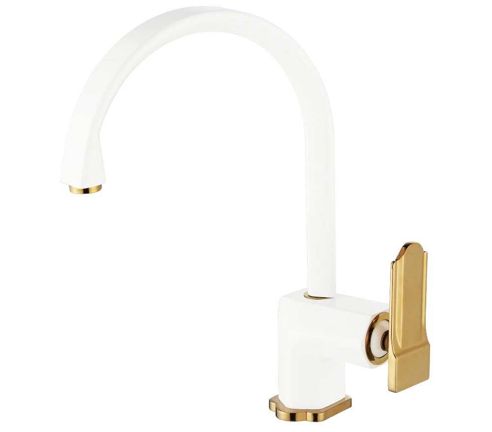 White Gold Flossing Faucet