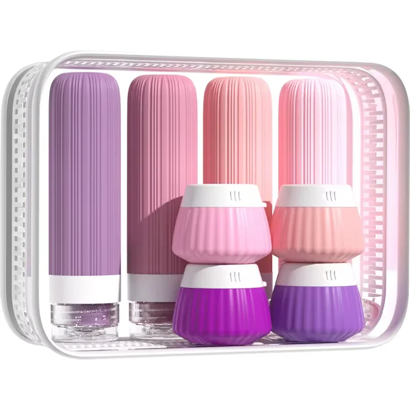 Refillable Silicone Toiletry Kit