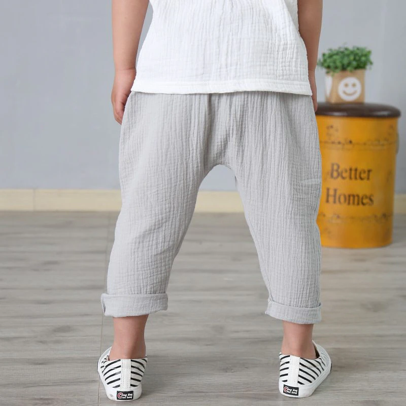 Toddlers Linen Pants
