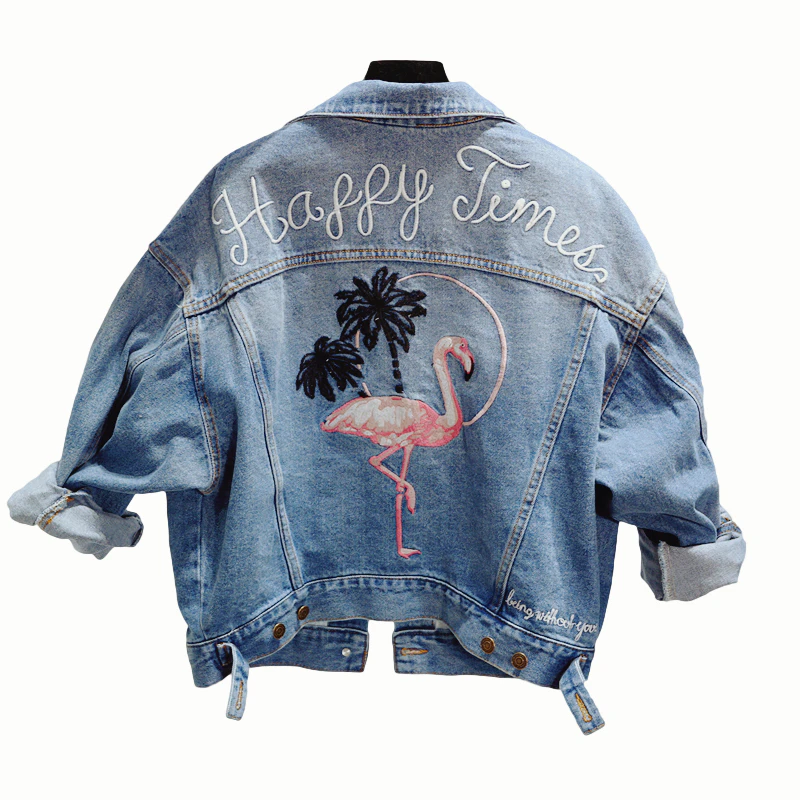 Embroidered Jean Jacket