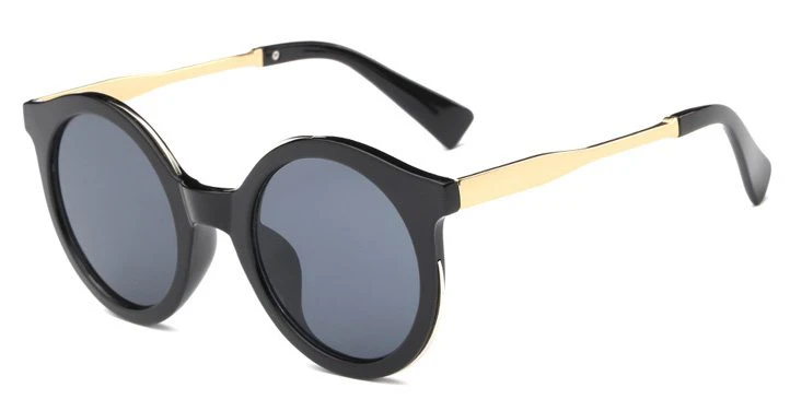 Retro Round Frame Sunglasses