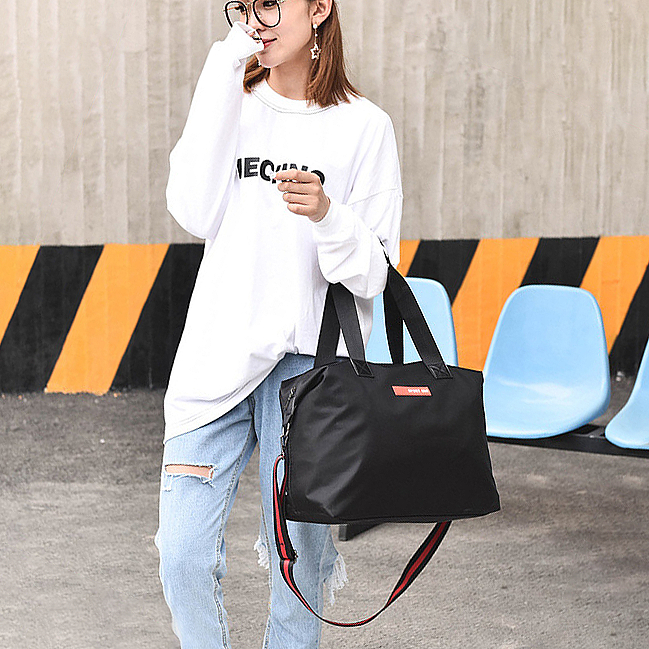 Waterproof Black Shoulder Bag