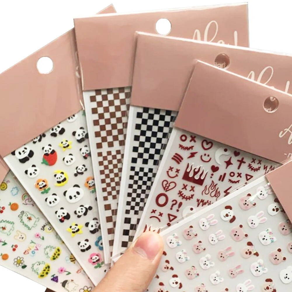 Cartoon Nail Art Stickers