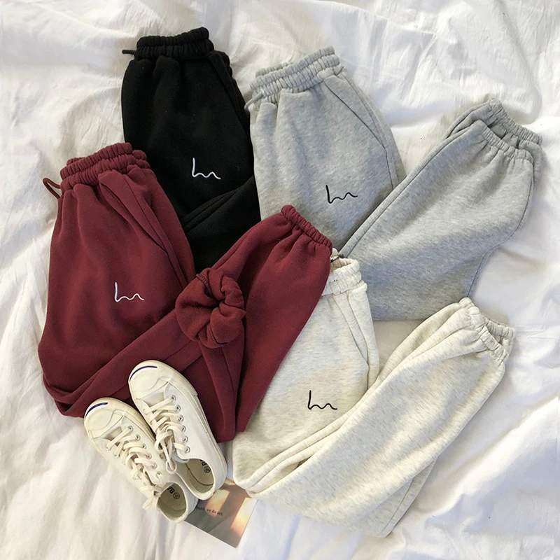 Womens Embroidered Trackpants