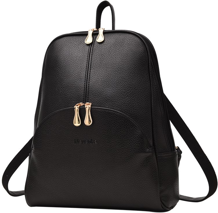 Leather Pendant Backpack