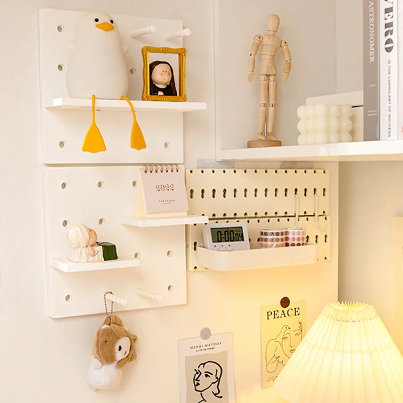 DIY Pegboard Shelf