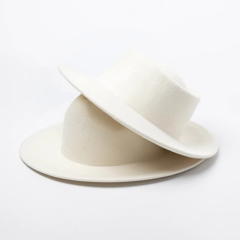 Felt Wide Brim Fedora