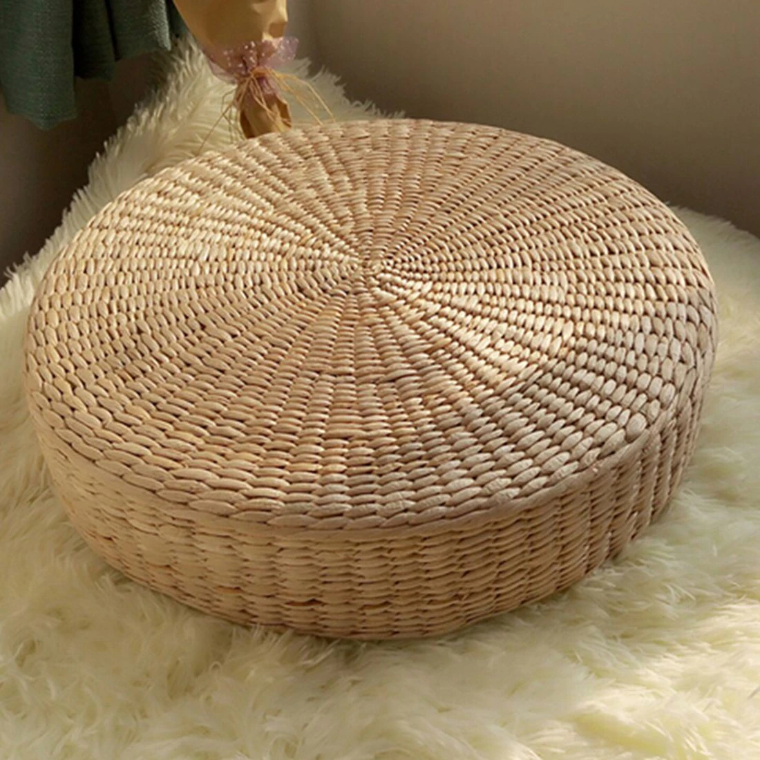 Straw Yoga Seat