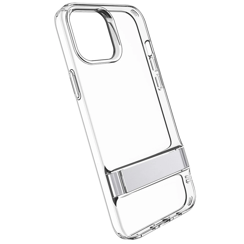 iPhone 12 Clear Kickstand Case