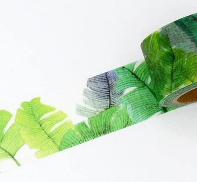 Banana Leaf Washi Tape