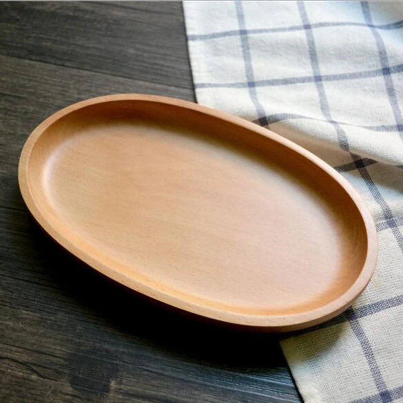 Oval Wood Dish