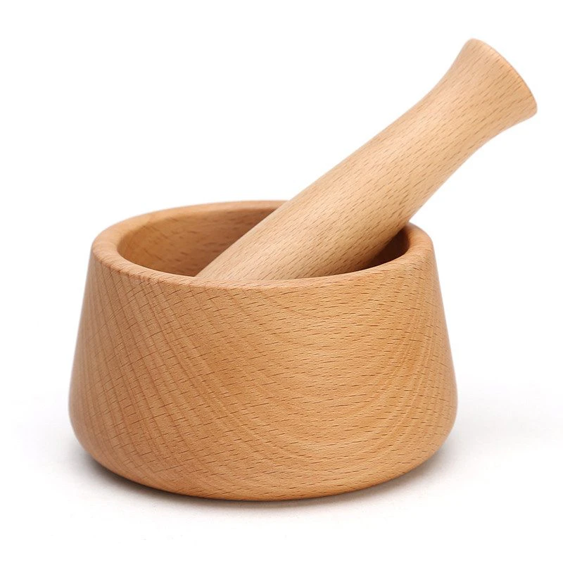Beechwood Pestle & Mortar Set
