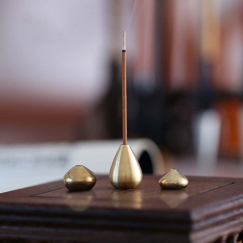 Minimal Brass Incense Burner