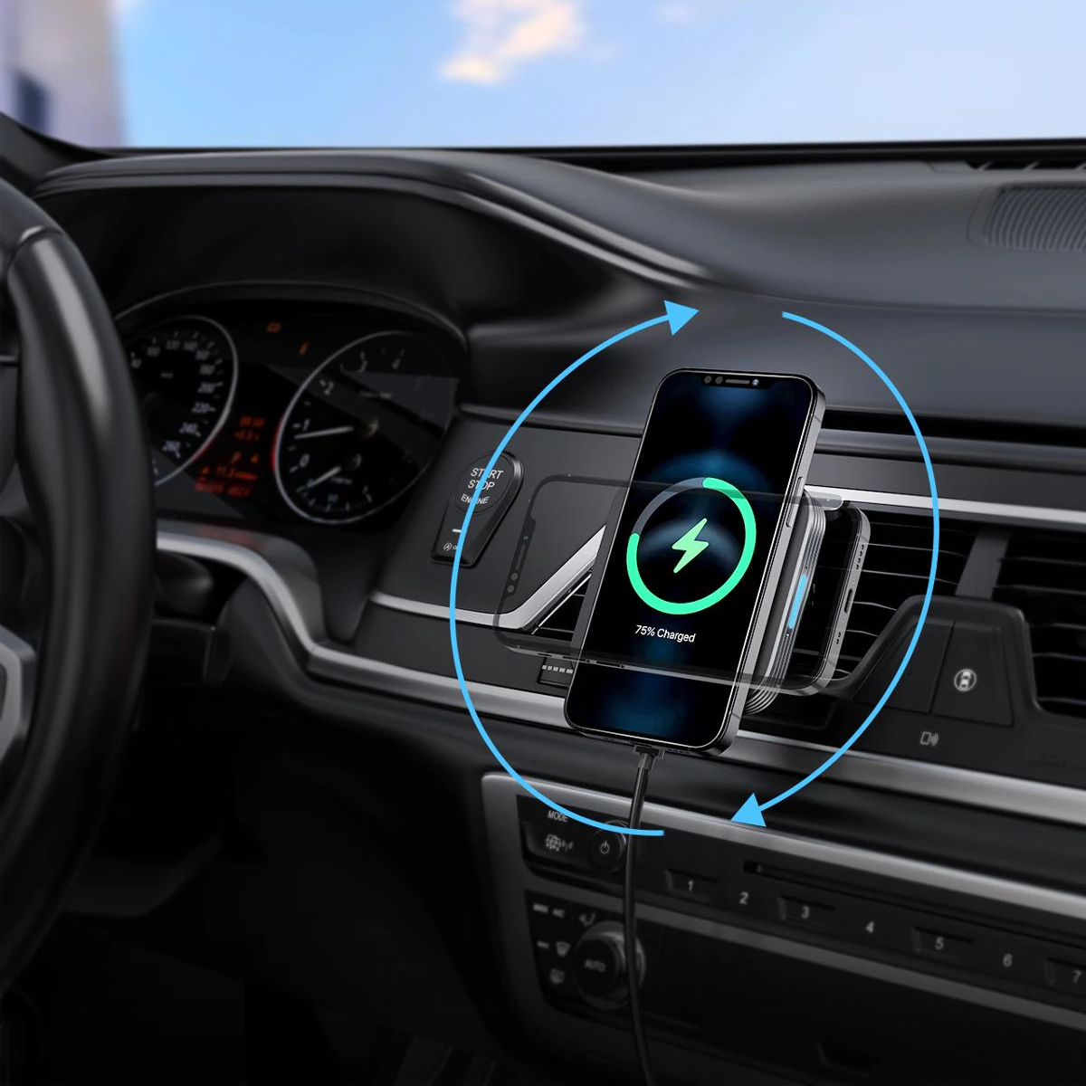 Vent Mount MagSafe Car Charger