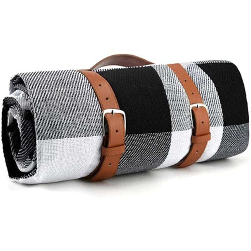 Foldable Checked Waterproof Picnic Mat
