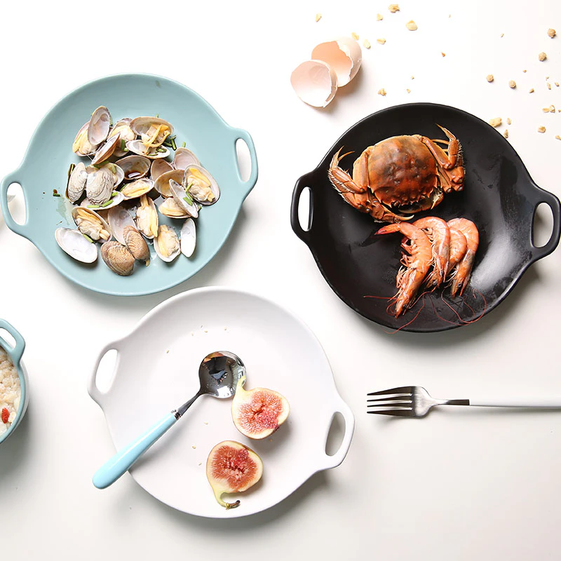 Euro Style Double Handle Plate