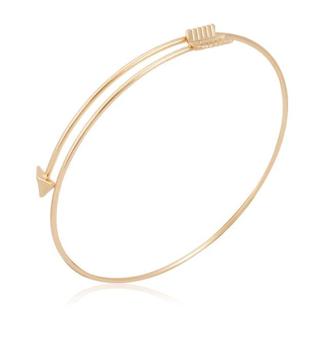 Gold Arrow Bangle