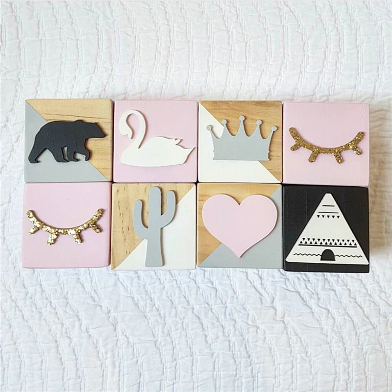 Decorative Wood Prop Blocks