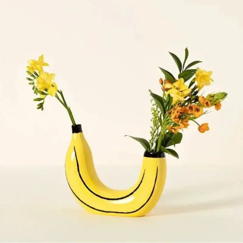 Banana Resin Vase