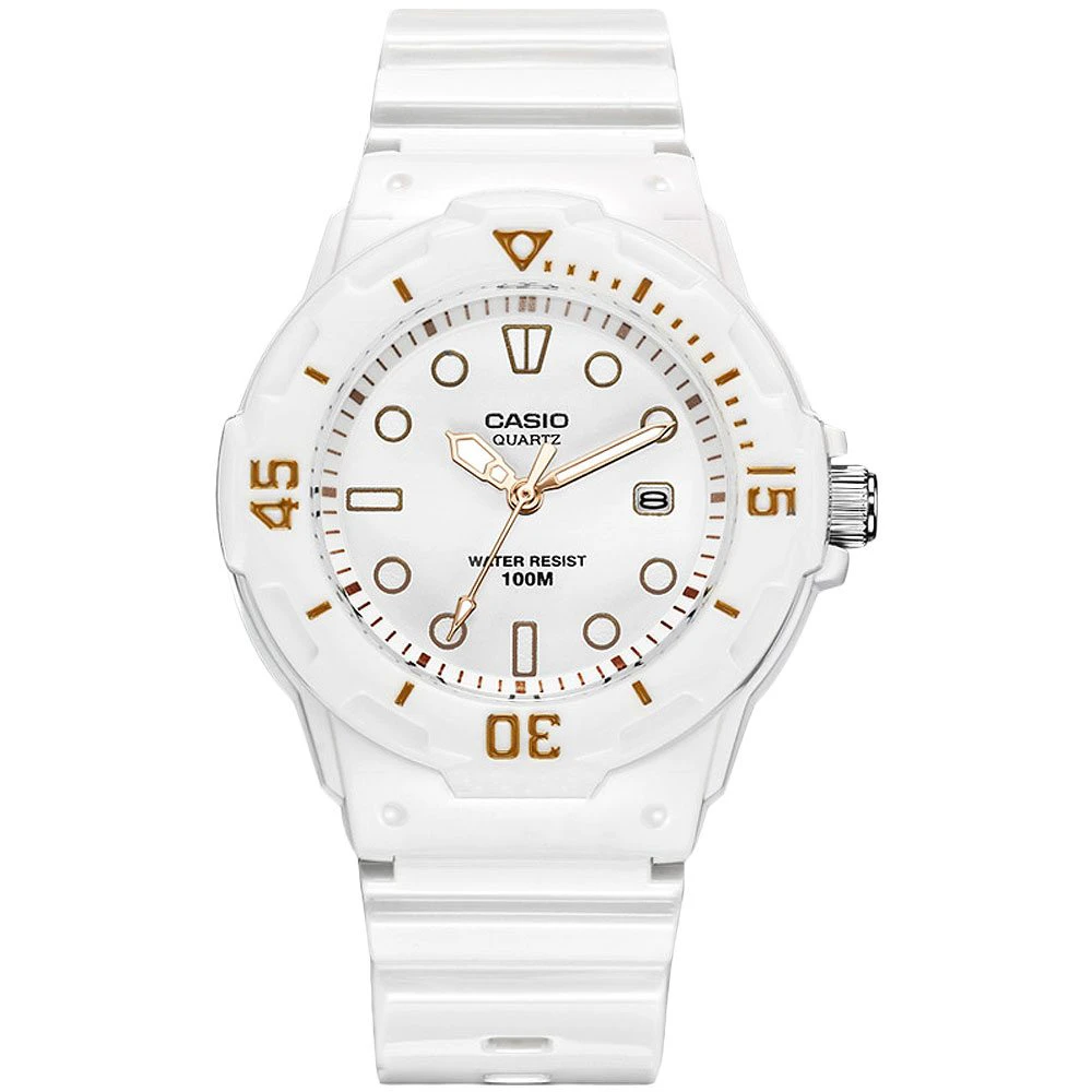 White Gold Casio Watch