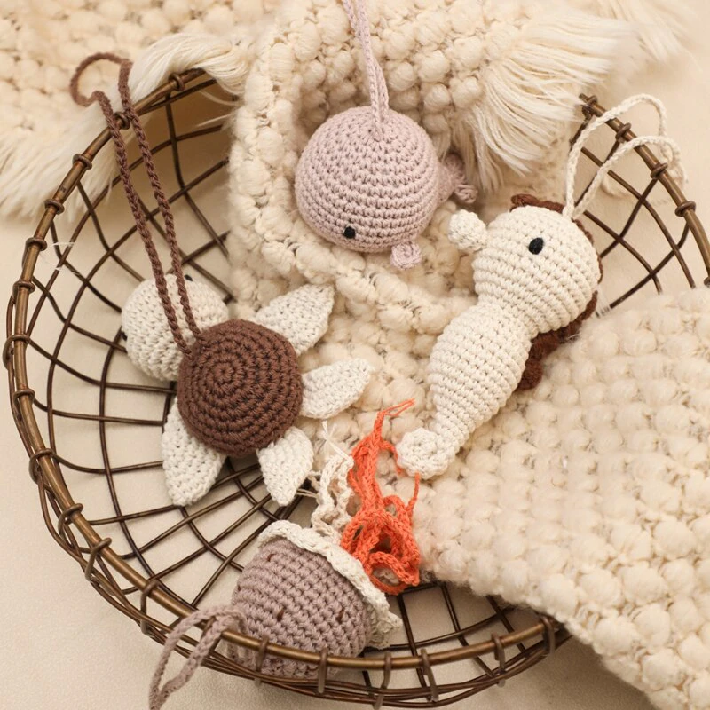 Ocean Crochet Rattle
