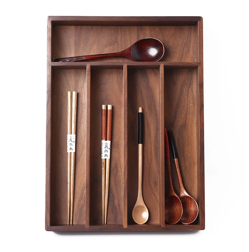 Bamboo Cutlery Tray
