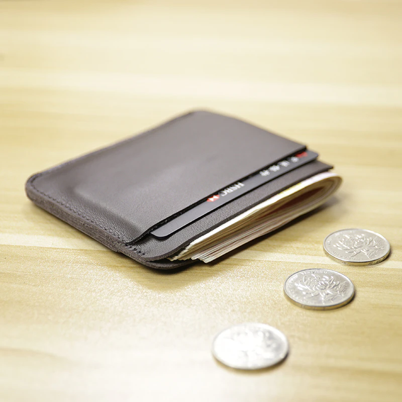 Ultra-thin Leather Card Holder