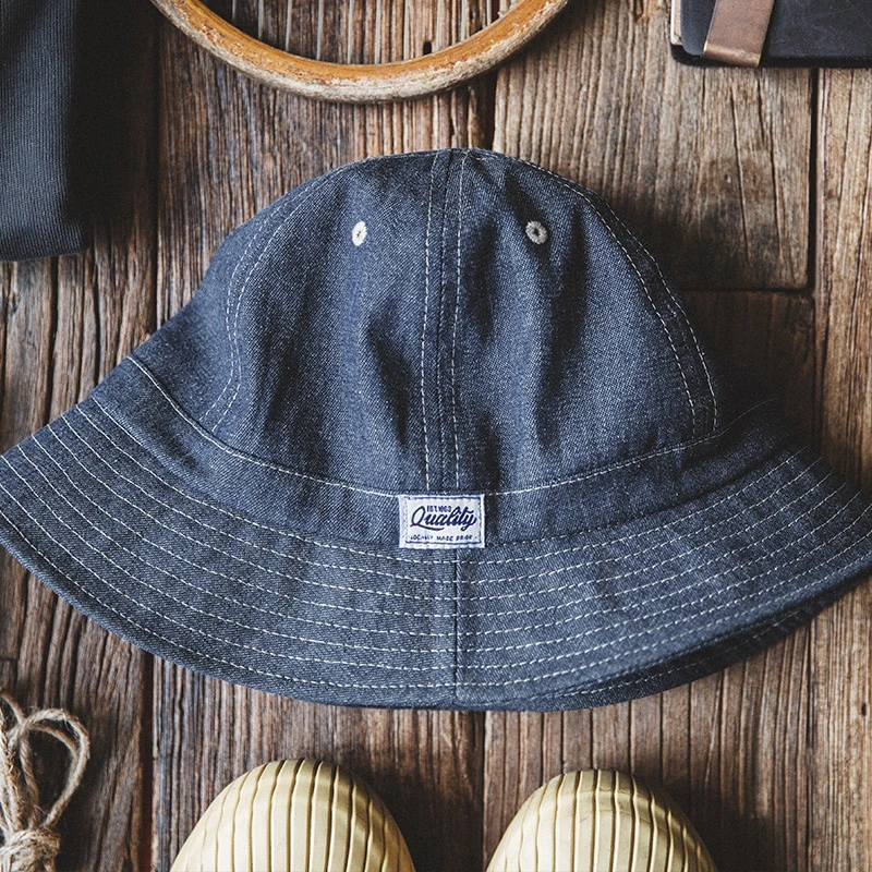 Denim Bucket Hat