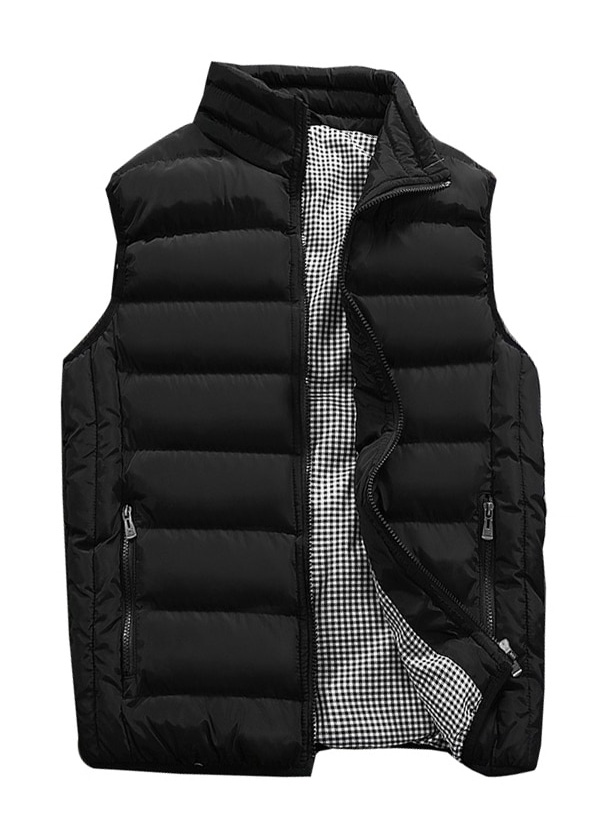 Black Puffer Vest