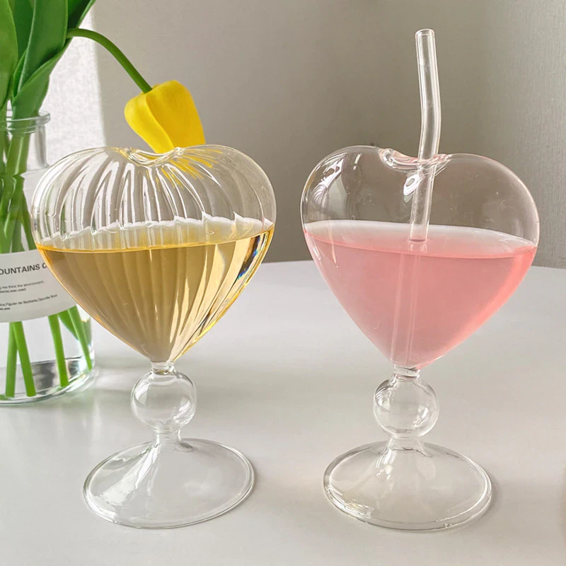 Heart Shaped Cocktail Glass
