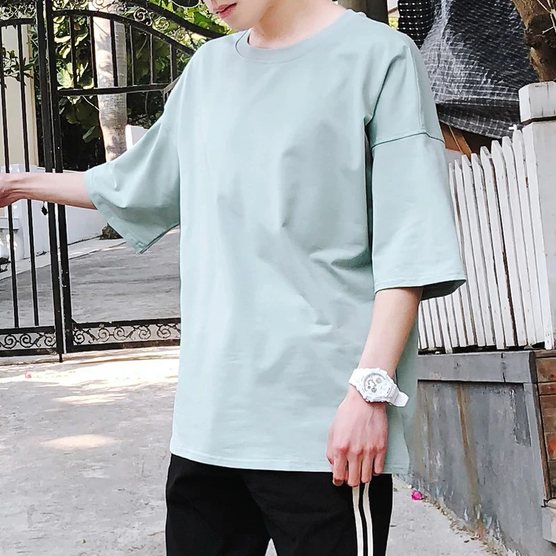 Oversize Batwing Block Color Tee