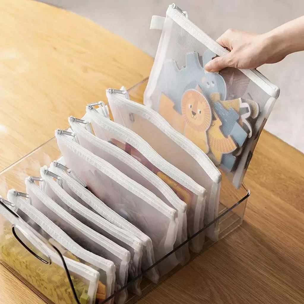Mesh Puzzle Pouches